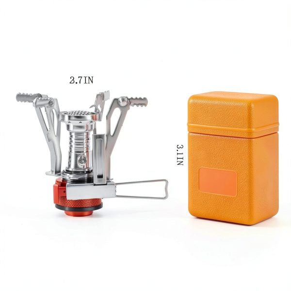 Portable Camping Stove YCDMLJC with Piezo Ignition and Wind‑Resistant-1