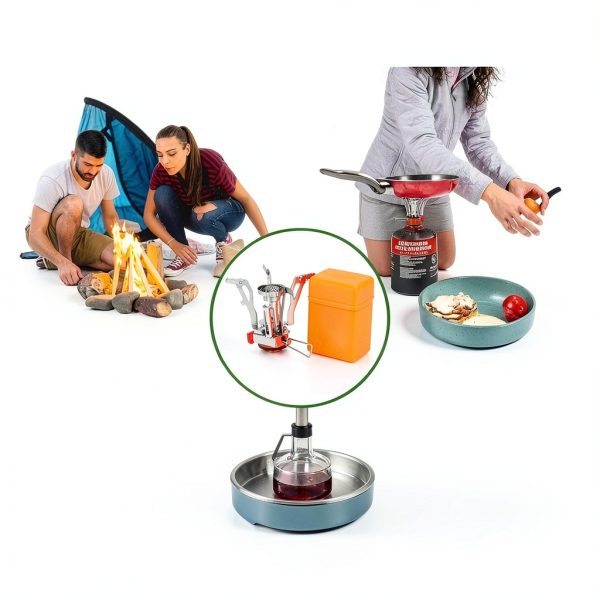 Portable Camping Stove YCDMLJC with Piezo Ignition and Wind‑Resistant-5