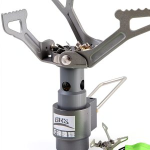 BRS Outdoor BRS-3000T Ultra-Light Titanium Alloy Miniature Portable Picnic Camping Gas Cooking Stove Portable Ultralight Burner 25gram-0